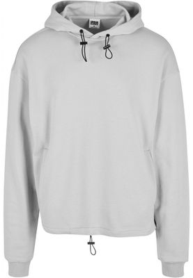 Sporty hoodie with drawstring mens