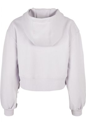 Ladies Short Oversized Zip Jacket