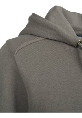 Kort hoodie dam