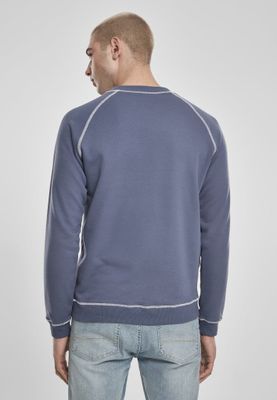 Contrast Stitching Crew