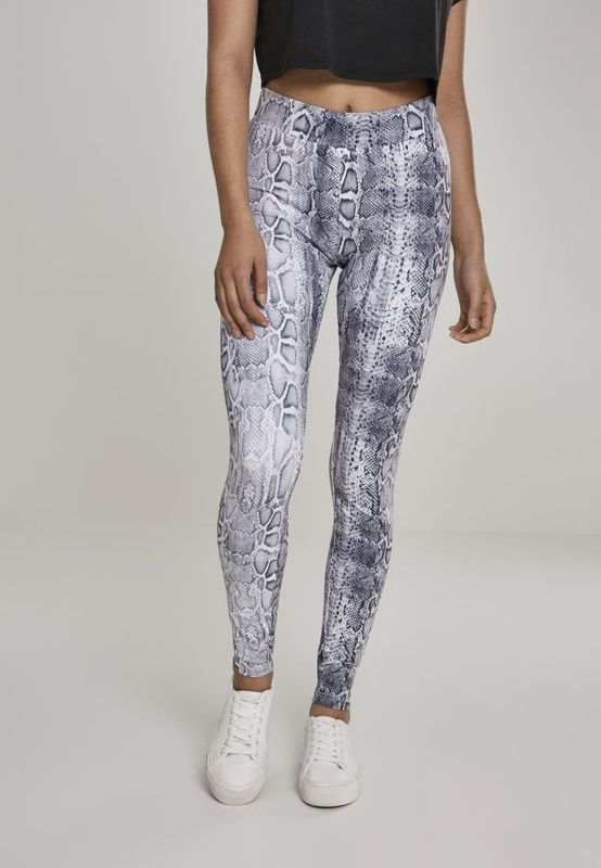 Leggings in worm skin pattern