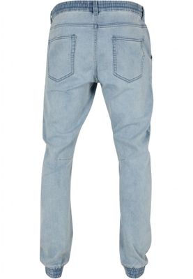 Jeans med elastik i taljen til mænd
