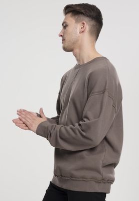 Oversized sweatshirt open edge