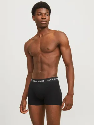 Svarta boxershorts i stretchigt tyg 3-pack