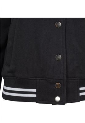 Black college jacket lady