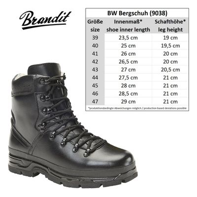 BW Mountainboot