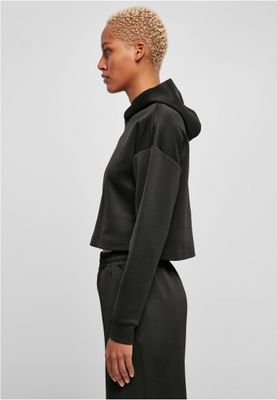 Ladies Short Scuba Hoody