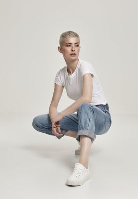High waisted jeans