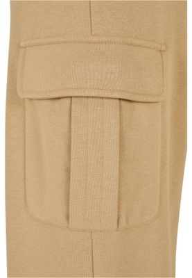 High waisted cargo style trousers for women
