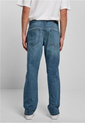 Straight Slit Jeans
