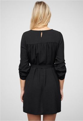 Black Turn-Up Dress