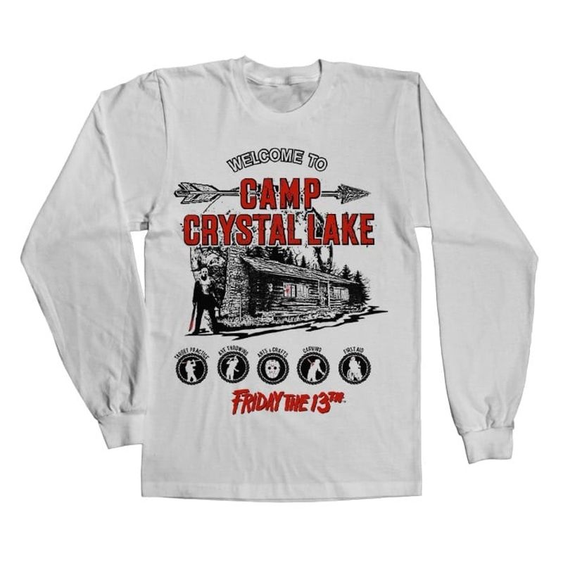 Camp Crystal Lake Long Sleeve Tee