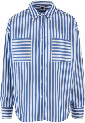 Striped women's shirt - relaxed