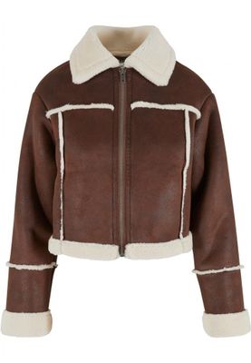 Women's shearling jacket