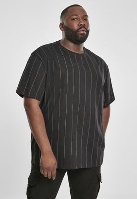 Oversize pinstripe T-shirt