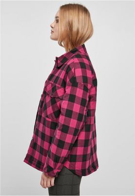 Ladies Flanell Padded Overshirt