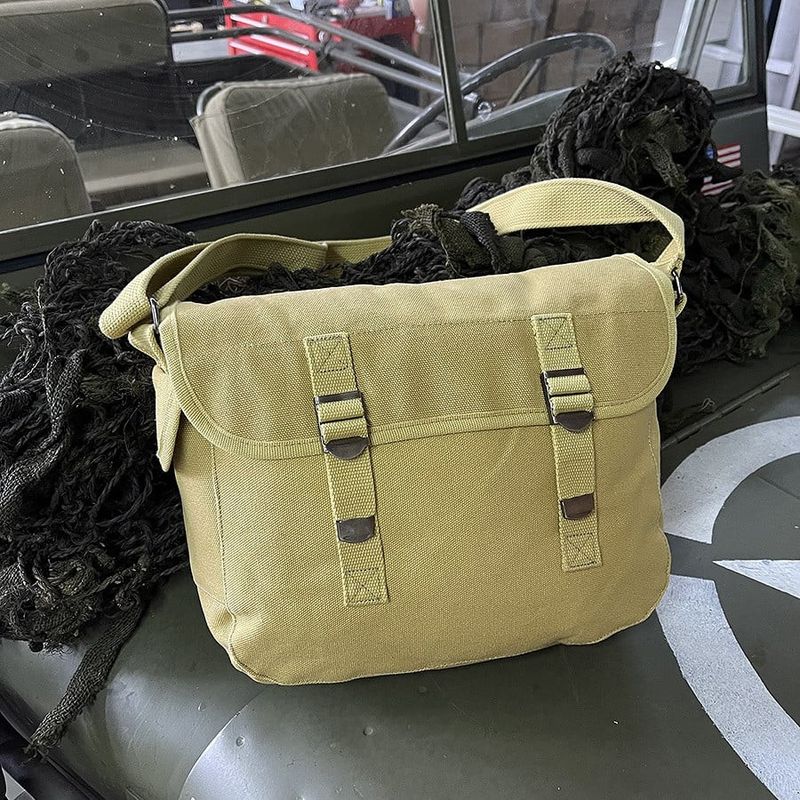 US style canvas messenger bag
