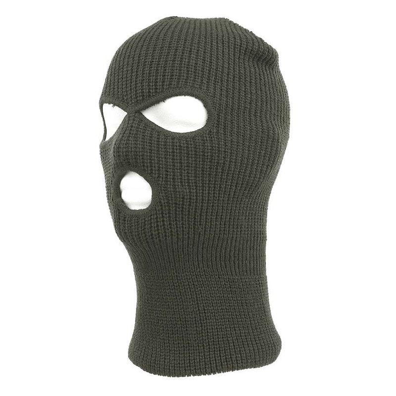 Klassisk 3-hullers balaclava