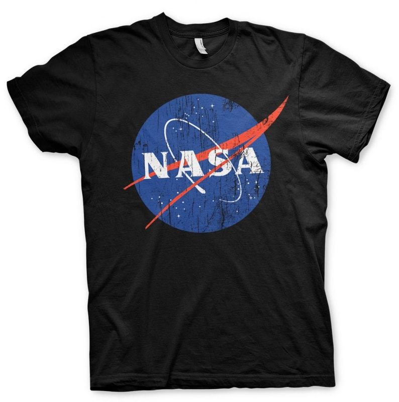 NASA sliten logo T-shirt