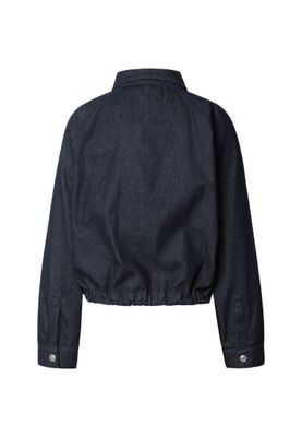 Jacka för dam med dragkedja – blue rinsed washed