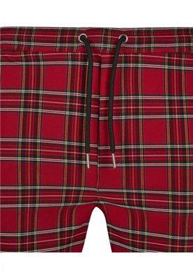 Tartan patterned shorts