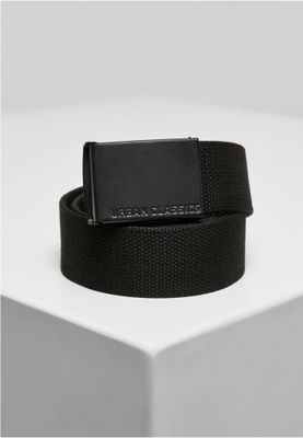 Colored Buckle Canvas Belt 2-Pack