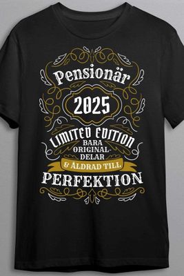 Pensionär bara originaldelar - T-shirt