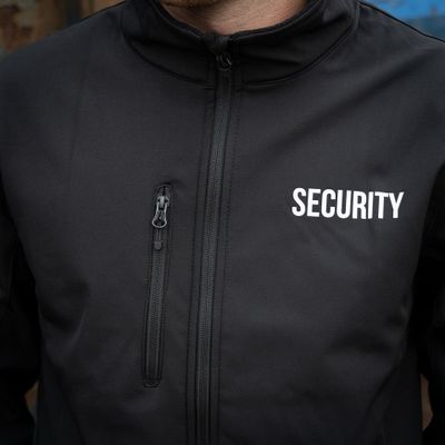 Security lined softshell jacket