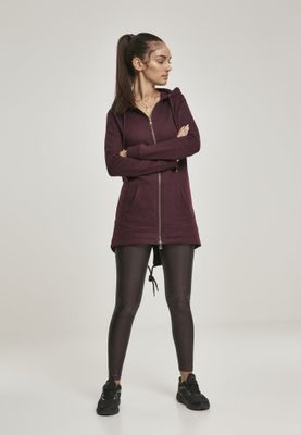 Long ziphoodie lady