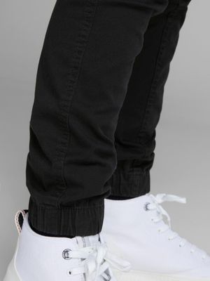 Black cargo pants for children