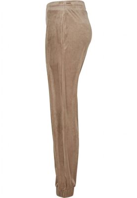 Ladies High Waist Ballon Velvet Sweat Pants