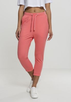 Ladies Open Edge Terry Turn Up Pants