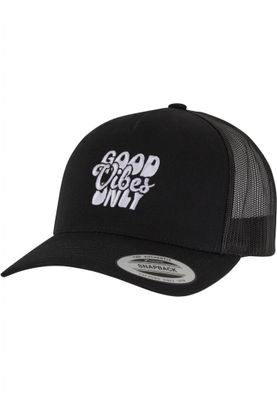 Good Vibes Only 5-Panel Retro Trucker Cap