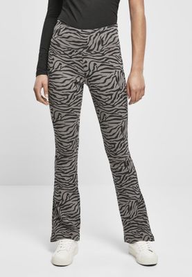Zebra boot cut leggings dam
