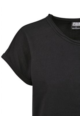 T-shirt with raw seams ladies