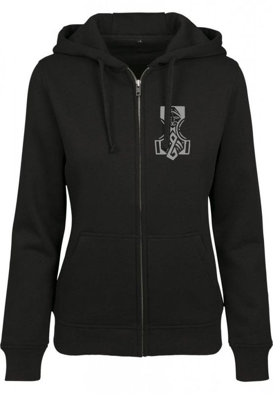 Gray Mjölnir ziphoodie dæme