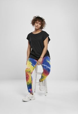 Färgstarka leggings i batikmönster