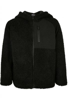 Boys Hooded Sherpa Zip