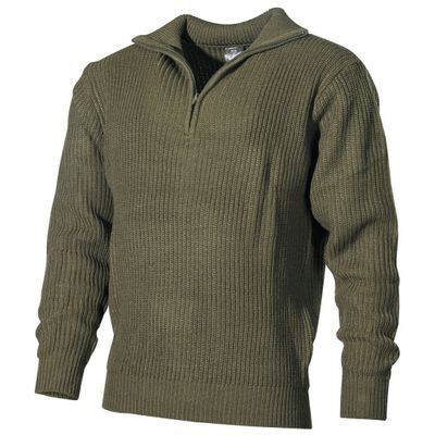 Troyer knit sweater