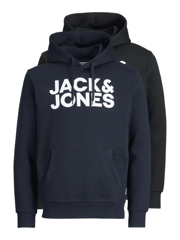 2-Pack JJ logo hoodie men