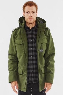 Darren parka with detachable hood