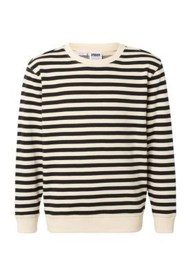 Tröja för barn med svartvita – vit sand/svart