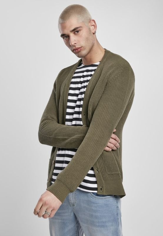 Knitted cardigan men
