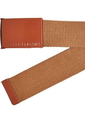 Colored Buckle Canvas Belt 2-Pack