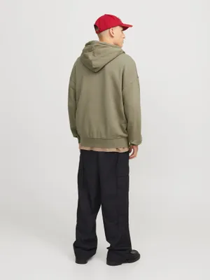 Faded Sweat Zip Hoodie
