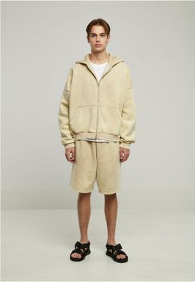 Heavy Sand Washed 90's Zip Hoody