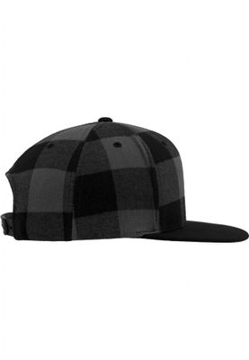 Checkered flannel cap