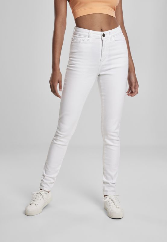 Ladies High Waist Skinny Jeans