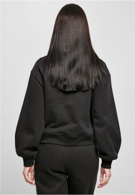 Ladies Oversized High Neck Troyer Crew