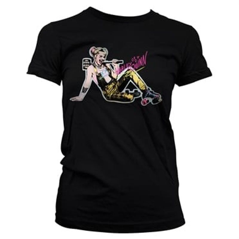 Harley Quinn Roller Skates girly T-shirt